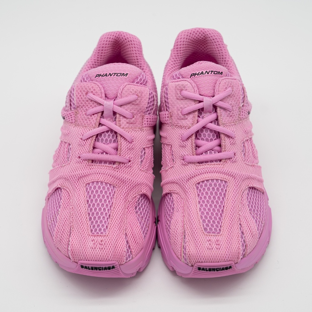 size 39 EU / 9 US Balenciaga Phantom Sneakers Pink Mesh - Picture 3 of 12